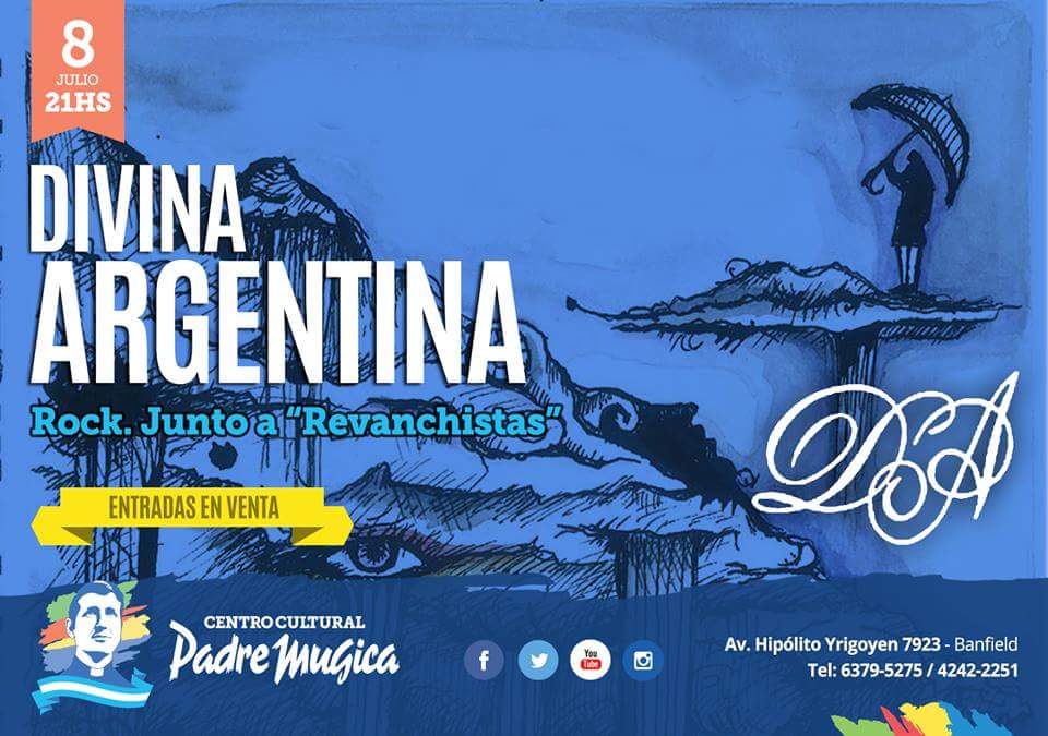 DivinaArgentina's tweet photo. El 8 de Julio nos encontramos en Banfield!!! http://t.co/O09DYbVcU0