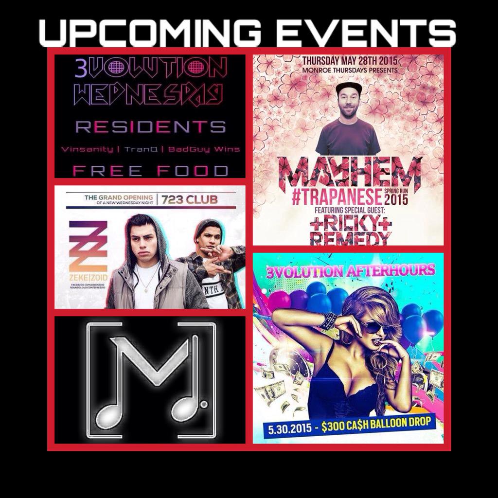 MO3Presents's tweet photo. So much more to be announced soon! #MO3 #3volveDallas #MonroeThursdays #TRAPANESE #Bangerz http://t.co/4n8BPzvwDM