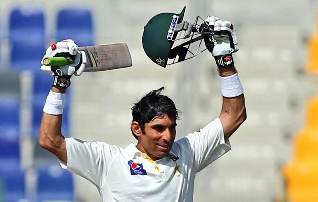 Happy Birthday to the scorer of the joint-fastest Test century, batsman Misbah-ul-Haq 