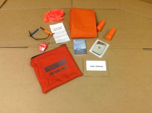 Outdoorsafe #survival kit new with carry bag #signal mirror #whistle match case, LINK:
zeppy.io/product/us/2/1…