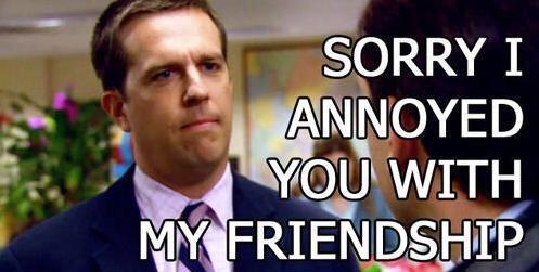 DwightSchrute_'s tweet photo. Me: *texts friend*
Friend: *doesn't reply*
Me: https://t.co/Y5uouIgYzl