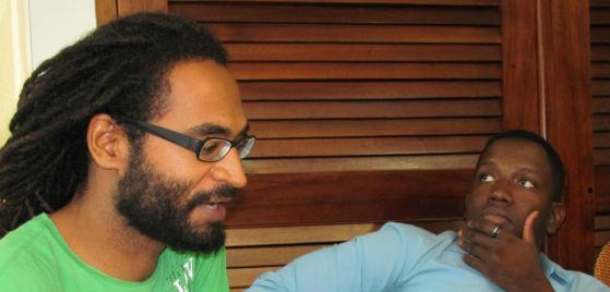 PythonJamaica's tweet image. @varunbaker presents the HarvestAPI powered by the #django rest framework @lesmumba looks on #pythonjamaica #meetup