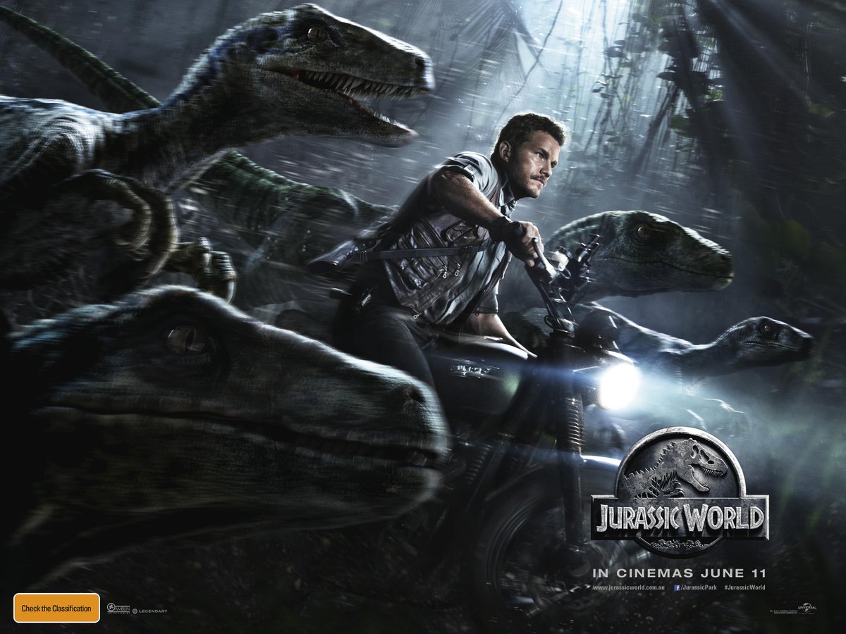 austmus's tweet photo. Excited as we are about #JurassicWorld? WIN a family pass to the Oz premiere in Sydney, 10 Jun. Follow &amp; RT to enter! http://t.co/RTrwYzVfYv