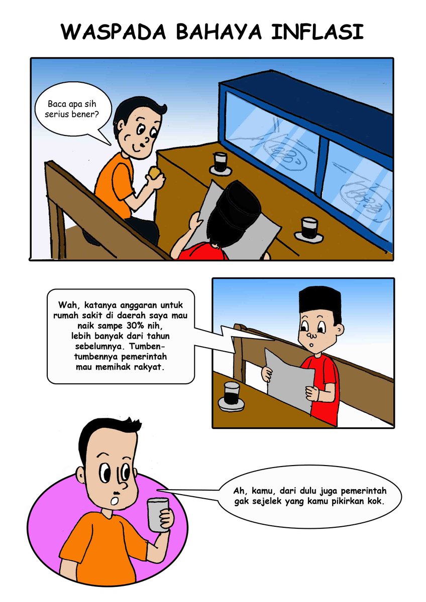 Pak Bujet: Waspada Bahaya Inflasi info-anggaran.com/komik/pak-buje…