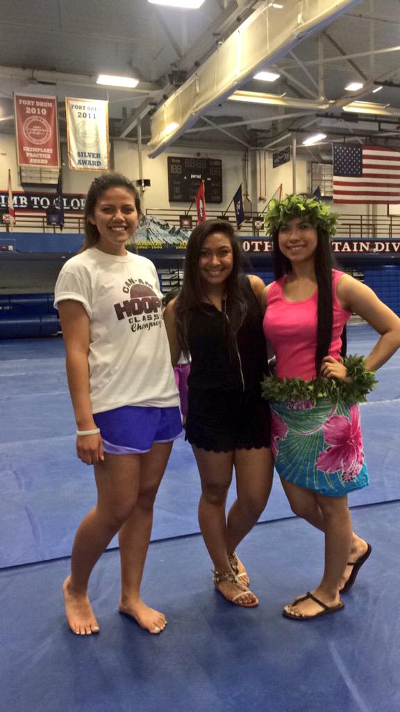 Earlier today with these cuties 😋🌺 #AsianPacificIslanderHeritageMonth