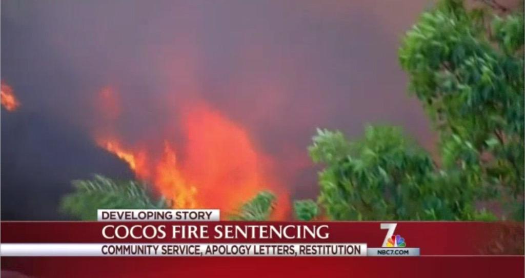 LibertyZSimmons's tweet photo. VIDEO: #CocosFire Arsonist Gets Community Service
http://t.co/43hHb6v6gr http://t.co/BngpyUhEP4