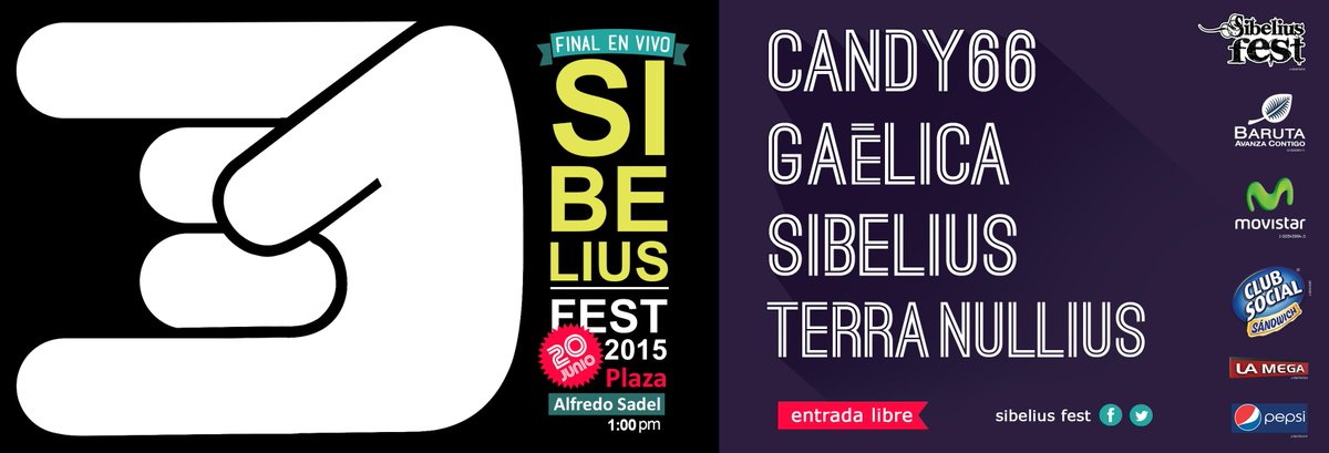 CrestaMetalica's tweet photo. #RockBand, Instrumentos Reales para Tocar, Bandas Invitadas, Concursantes, Feria de Comida en el @Sibeliusfest http://t.co/kPGSYYJZYm