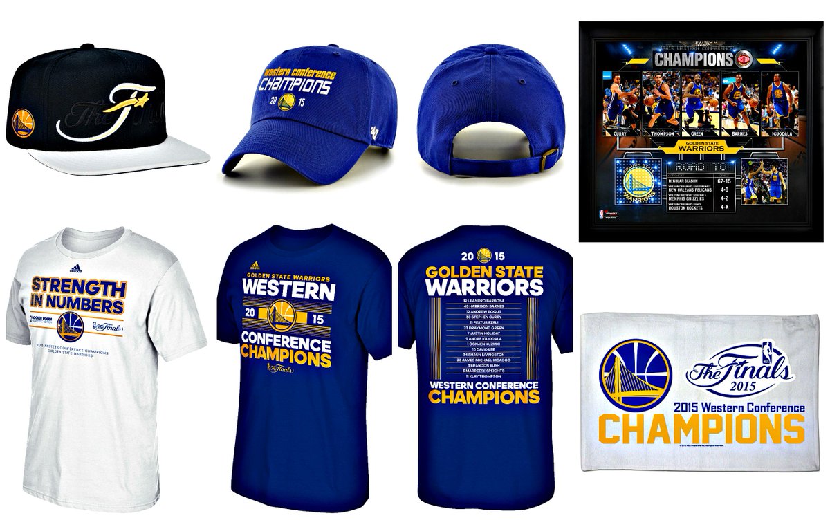 Congratulations to the 2015 Western Conference Champs Golden State Warriors!
Score champs gear on.nba.com/1SDj16x