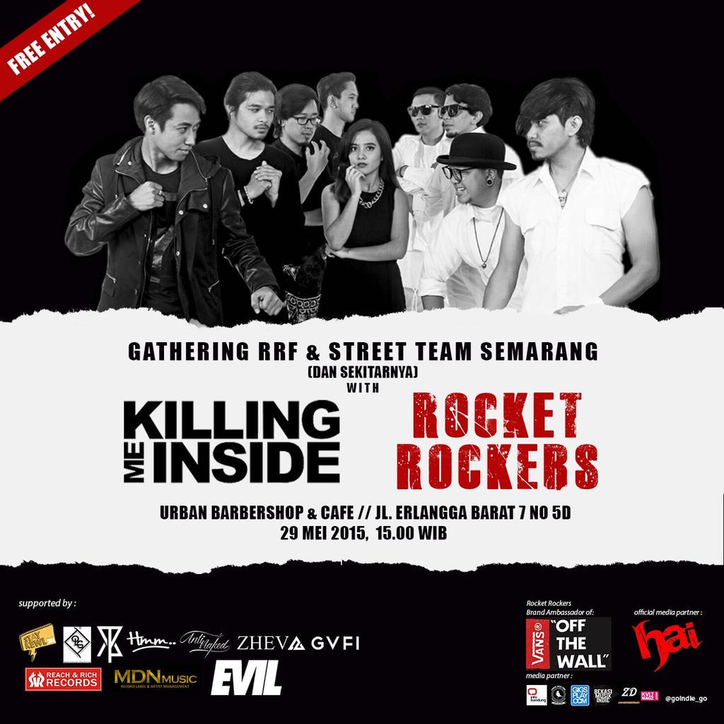 Yang disemarang! Sebelum manggung gath dulu yuk hari jumat 29 mei 2015 jam 3 sore di urban barbershop &amp; cafe!