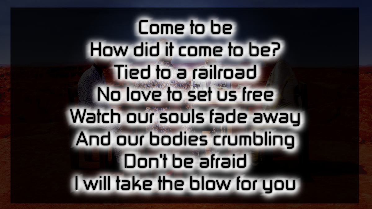 CanSymmetry's tweet photo. "Hoodoo", from Black Holes and Revelations (2006)
https://t.co/v0QMqfAaky