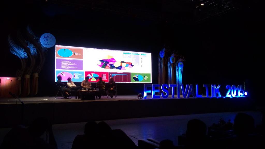 indigofornation's tweet photo. Diskusi panel @festik2015 masih berlangsung ada penjelasan tentang Bandung Command Center #festik2015 http://t.co/pul9YF6O9s