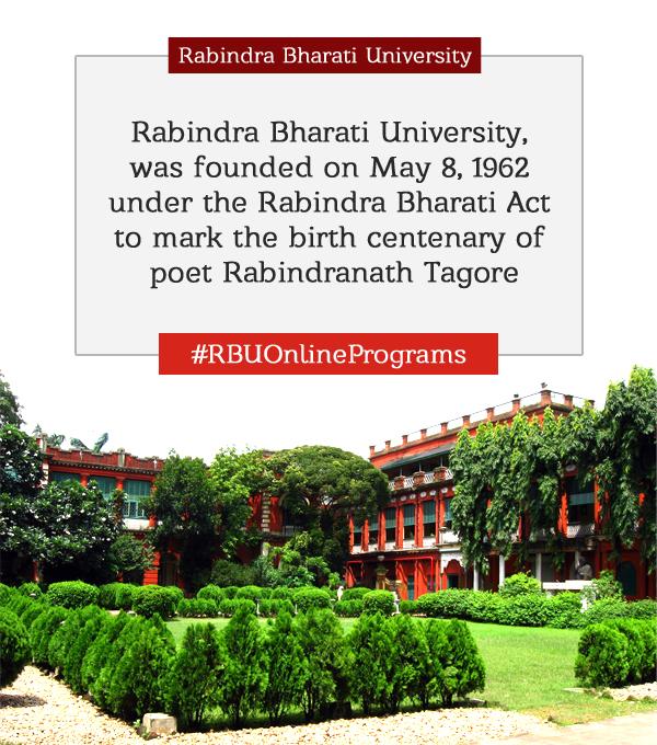 ICTenabledRBU's tweet photo. Click here to know more www.rbuonline.acin
#RBUOnlinePrograms #DistanceEducation #RabindraBharatiUniversity http://t.co/bBygQjtT0G