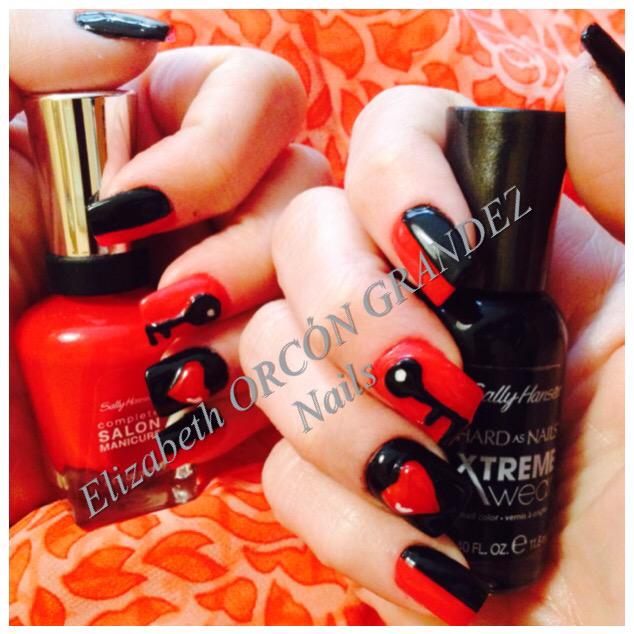 ElizabethOrcon's tweet photo. #nailart #3D @SallyHansen_AR @COTY_AR #nailpolish #lookfarmacity #fashion #manicure #NailsClub #nailpro @KRiveyro http://t.co/s1Yce509cp