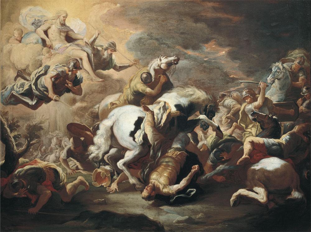 GinoFienga's tweet photo. Lungo lavoro di ritocco per #ClassiciSplendori @calaghironda ma le opere sono bellissime. Vi regalo un Luca Giordano http://t.co/U1Lz0h7bBD
