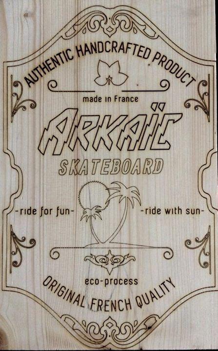 ArkaicConcept's tweet image. Old barrel new logo #lazercut
#madeinfrance #ecoprocess #skateboard #oldtimes #artisanat bientôt dispo!!!