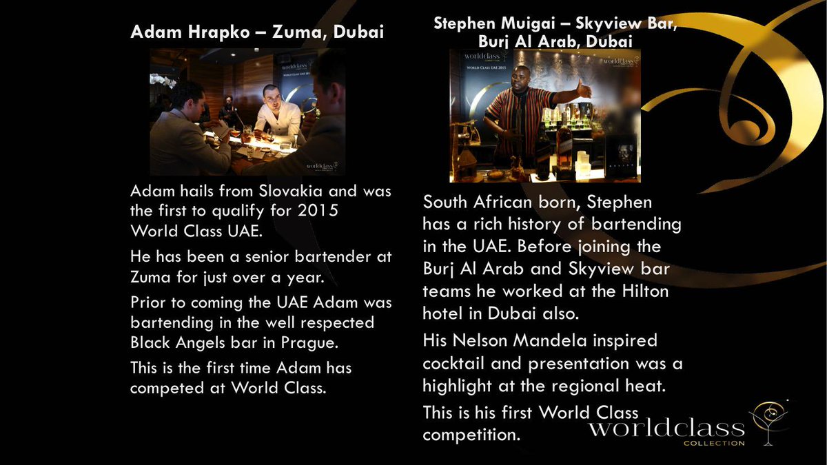 Get to know our national finalists Adam Hrapko and Stephen Muigai as we draw nearer to the grand stage. Cheers!