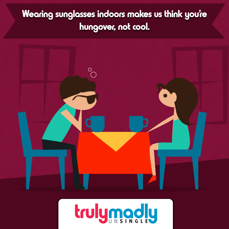 thetrulymadly's tweet photo. Seriously, guysโฆ take note! #ThingsNotToDoOnADate http://t.co/47Yzas88w4