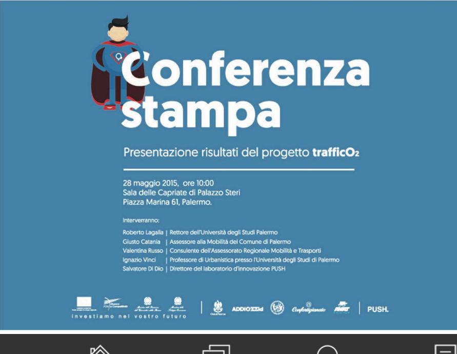 AlloSteri's tweet photo. Oggi in sala delle Capriate la presentazione del progetto #trafficO2 @robertolagalla @palermer http://t.co/0yOz5aXwwy
