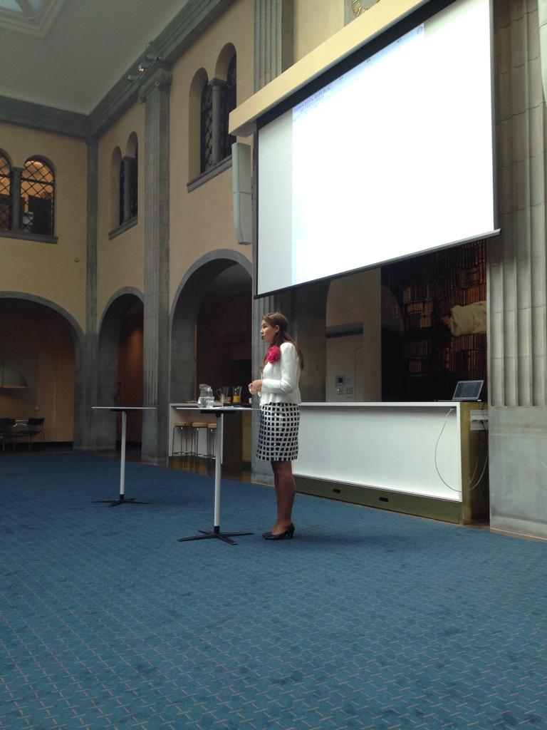 AfricaSweMFA's tweet photo. Now seminar on business oppurtunities in DRC. Amb @annikabendavid giving the background story on DRC #AfricaRising http://t.co/DUJO6T1ZXb