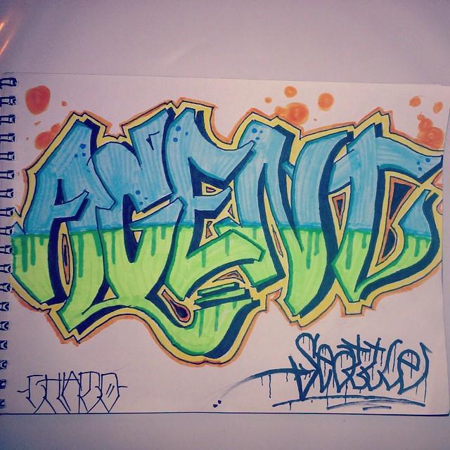 TeaganDaner's tweet image. A #NAMEEXCHANGE #GRAFFITI #PIECE FOR THE HOMEGIRL @_sodapop_kurtis CHECK HER OUT TO SEE HOW SHE DID A ME A #CHATO #…