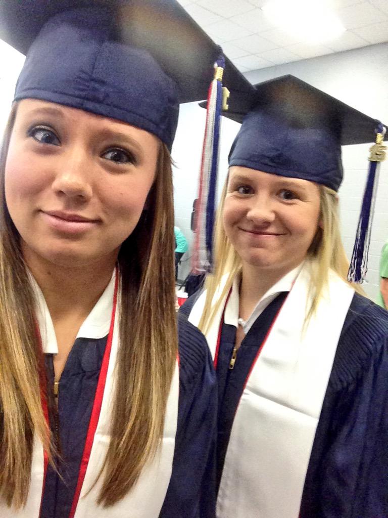 Happy birthday Anna! Can\t wait to rock the grad hats with you tonight. 