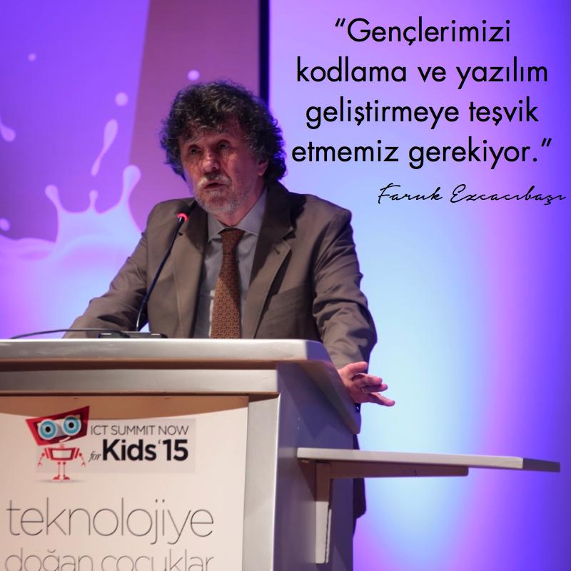 .<a href="/farukec/">Faruk Eczacibasi</a> #ÇocuklariçinBilişimZirvesi'ndeydi.