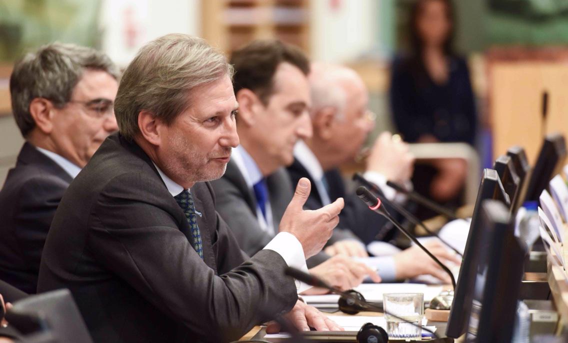 JHahnEU's tweet photo. "The strength of the programme is that MS +Partner Countries participate on #equalterms which fosters #ownership. http://t.co/0Ucm9kFRd2