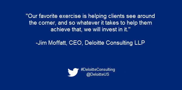 DeloitteUS's tweet photo. Collaborating with clients to define value on their terms #TheThreeRules http://t.co/aYjrS8fL3k http://t.co/Aju2sICH9k