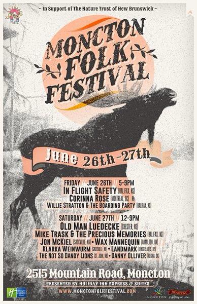 Big acts promised this year for the #Moncton Folk Festival