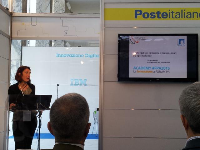 GAffinito's tweet photo. #Epartecipation e valutazione civica: dalle #SmartCity agli #SmartCitizen, seminario di @SGInnovazione a #FPA2015 http://t.co/qQtp8PXKg0