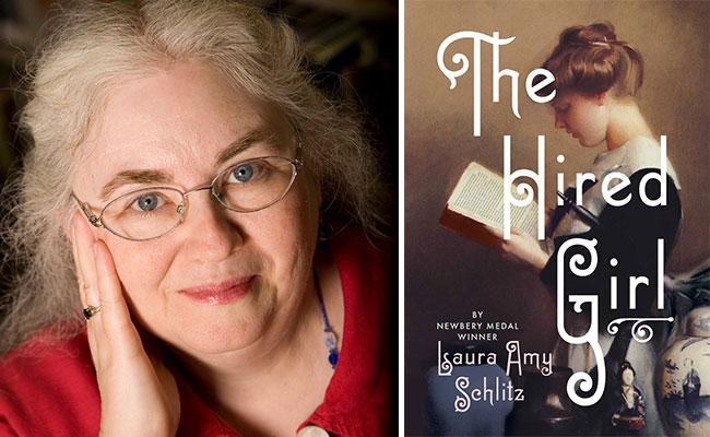 Wish Happy Birthday to Newbery-winning author Laura Amy Schlitz if you attend her 1pm Table 2 signing! 
