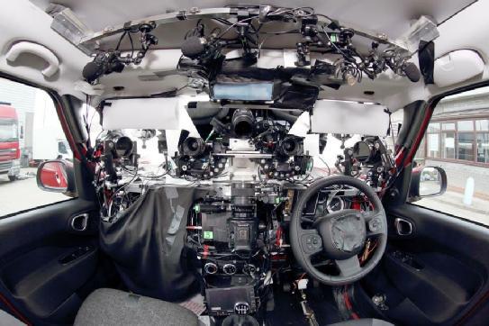 Now this is a bespoke solution! Car used in #CarShare #PeterKay