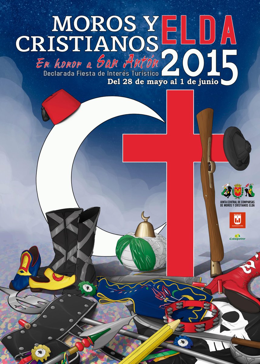 La Junta Central de Comparsas os desea unas felices Fiestas de Moros y Cristianos.
Nos vemos en la Entrada de Bandas.