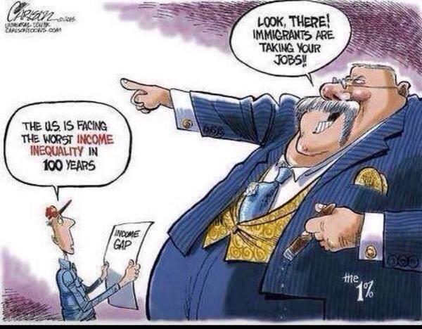 HelmkeJames's tweet photo. Immigrants arent taking our jobs. CEOs are sending them away. 60,000 factories shut down since 2001. #AmericanMade http://t.co/NXF9jDw80r