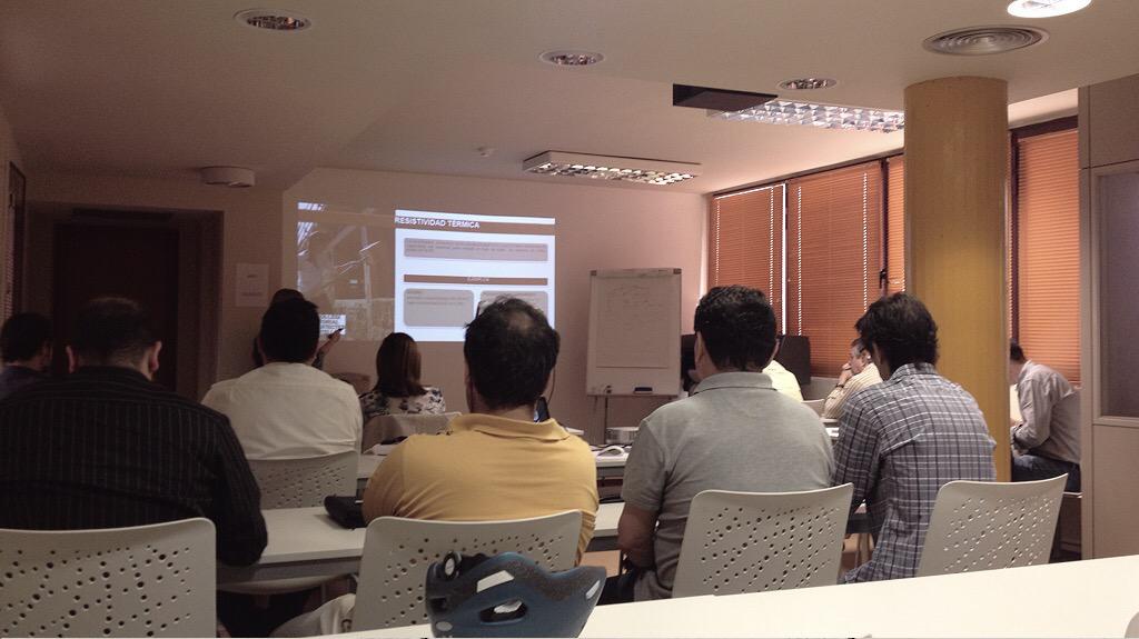 Jornada sobre Arquitectura Pasiva con <a href="/Idea_Sanchez/">Isabel Sánchez</a> en <a href="/ArquitectosCTAC/">Arquitectes_CTAC</a> #passivehouse #dbhe #arquitectura