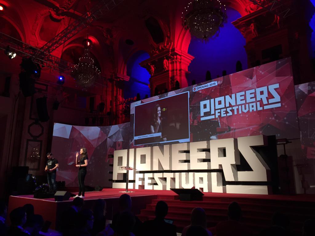 Welcome to this year's Pioneers Festival! #Pioneers15 #news #arena