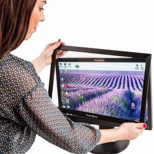 Soladapt's tweet image. Converting monitors to touchscreen. Plug and play.  It's that easy. #soladapt.com