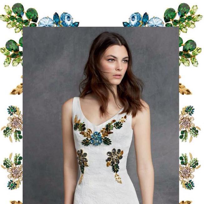 dolcegabbana's tweet photo. Embellished white. Pure elegance for special occasions. #DGCerimonia #dgwomen #DGfw16 http://t.co/ZIA4LOmCYA