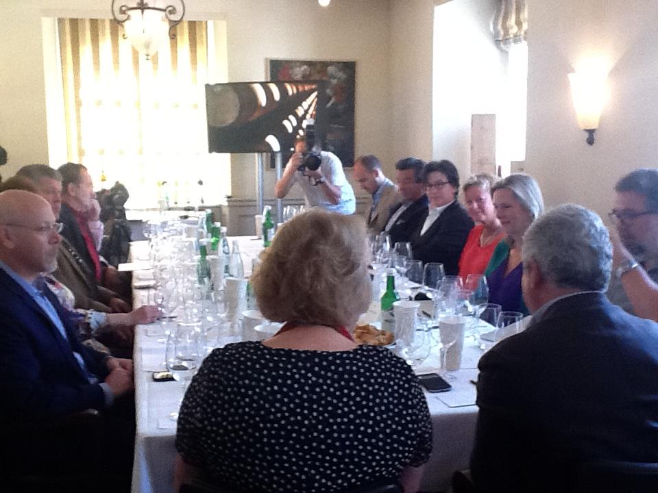 #ZurichTasting #AbadiaRetuerta The jurors have gathered, let the tasting begin.