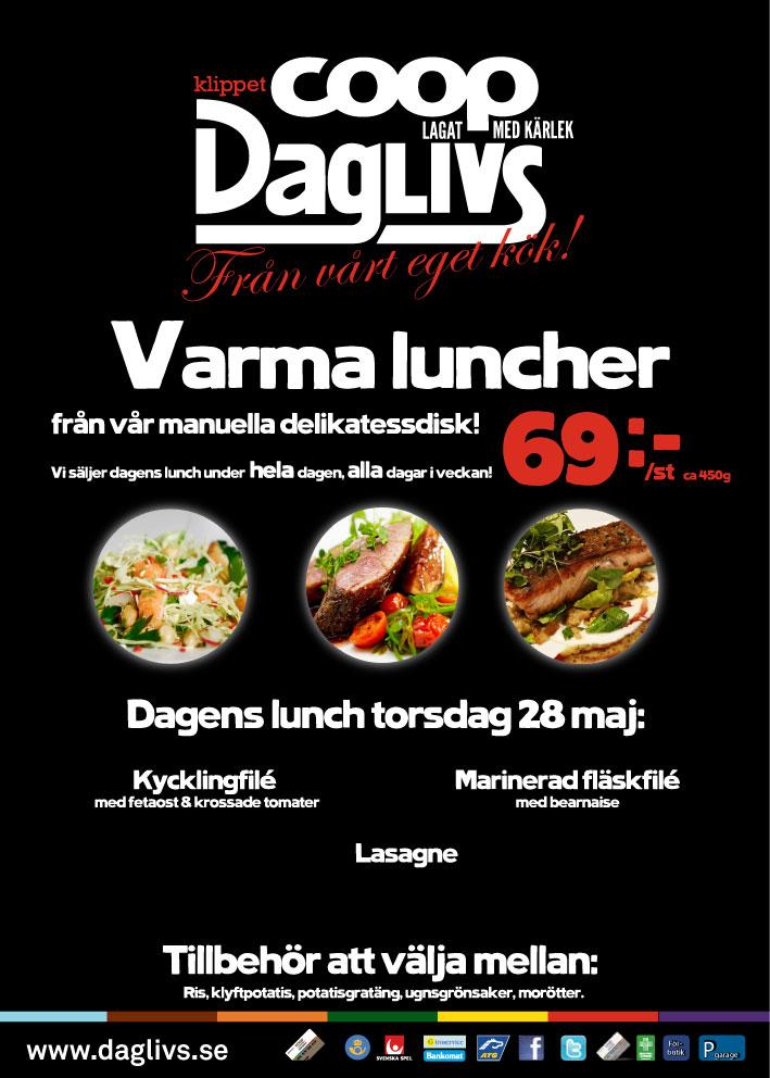 Här kommer dagens lunch! Eftersom det är så fint väder blir det bea!!! :D <3