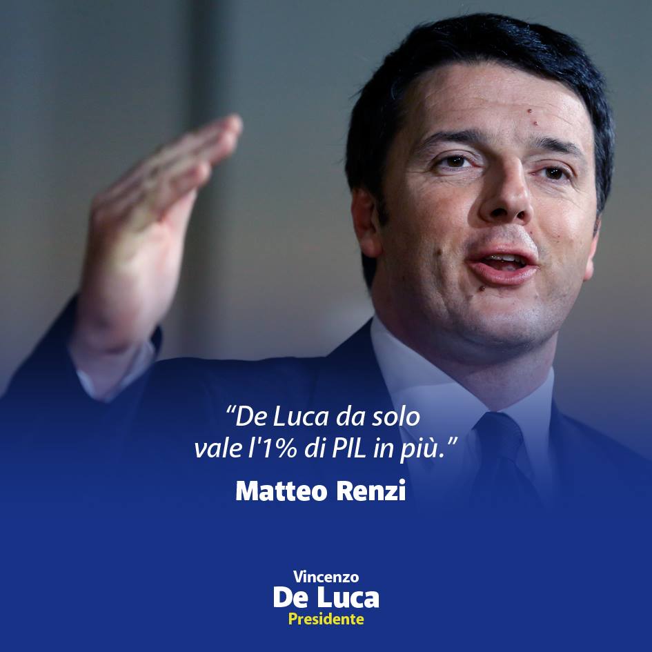 avanti il cambiamento ... con <a href="/VincenzoDeLuca/">Vincenzo De Luca</a> #perlaTerradelLavoro