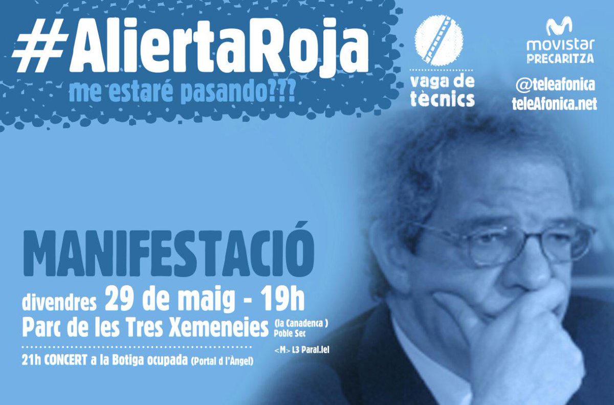 Som les nétes i besnétes de les lluitadores que van guanyar les 40h setmanals, demà a la Canadenca! #AliertaRoja