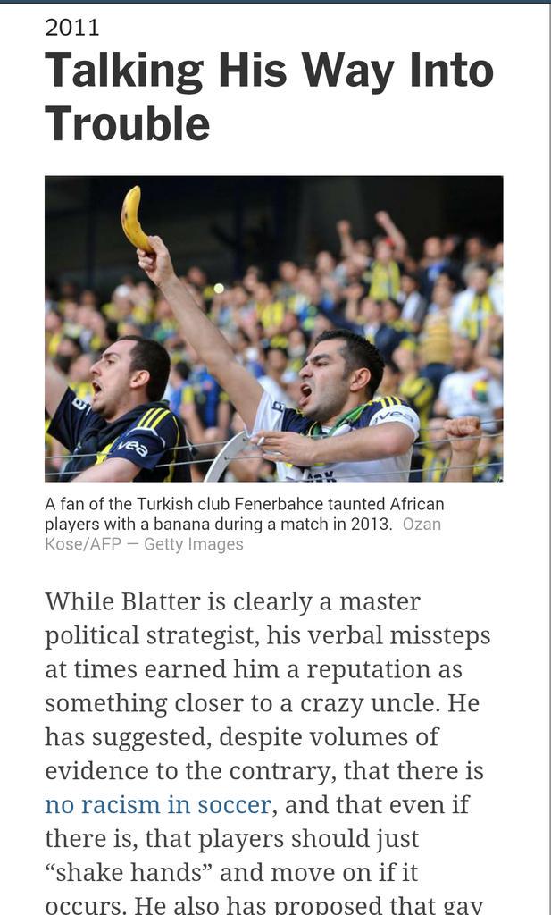 HurAslancom's tweet image. Türk Futbolunun vebası Aziz ve ekibinin Dünya'ya rezil olma serüvenleri devam ediyor! Bugünkü New York Times!