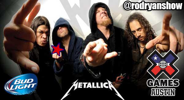 RT This For Chance To Ride The Bus To ATX &amp; See Metallica At <a href="/XGames/">X Games</a> Thx @BudLightHtown #UpForWhatever Winner @ 830a