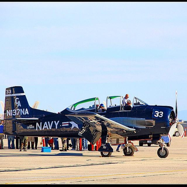 unithalis - This #BadBoy is also #Ready to #Fly! #UsNavy #NavysFinest #VintagePlanes. 
#Un… bit.ly/1SbQ6qd