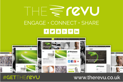 StraumannUK's tweet photo. Launched NOW! Engage • Connect • Share - THE REVU http://t.co/dJmC5XeMcb #gettherevu http://t.co/lUb5HO4YAM