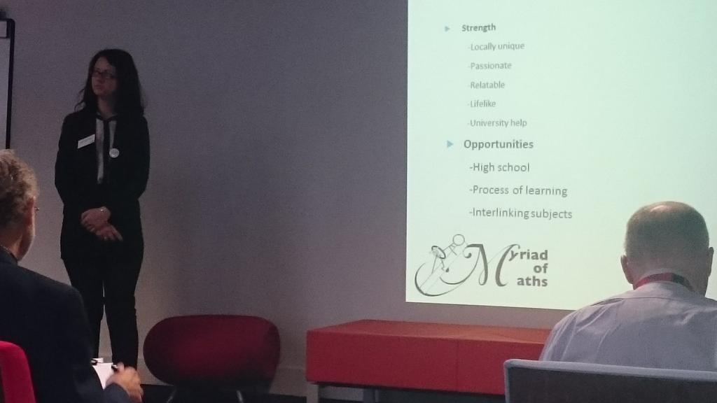 LyfeUK's tweet photo. #UCLanApprentice @myriadofmaths talking about sum fun! βΊ http://t.co/imhHnEUKqv
