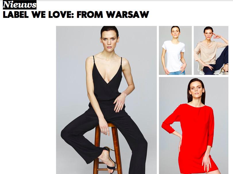 FeinestLabels's tweet image. Upcoming #fashion #label featured in #Elle! elle.be/nl/81988-label… #fromwarsaw #antwerp