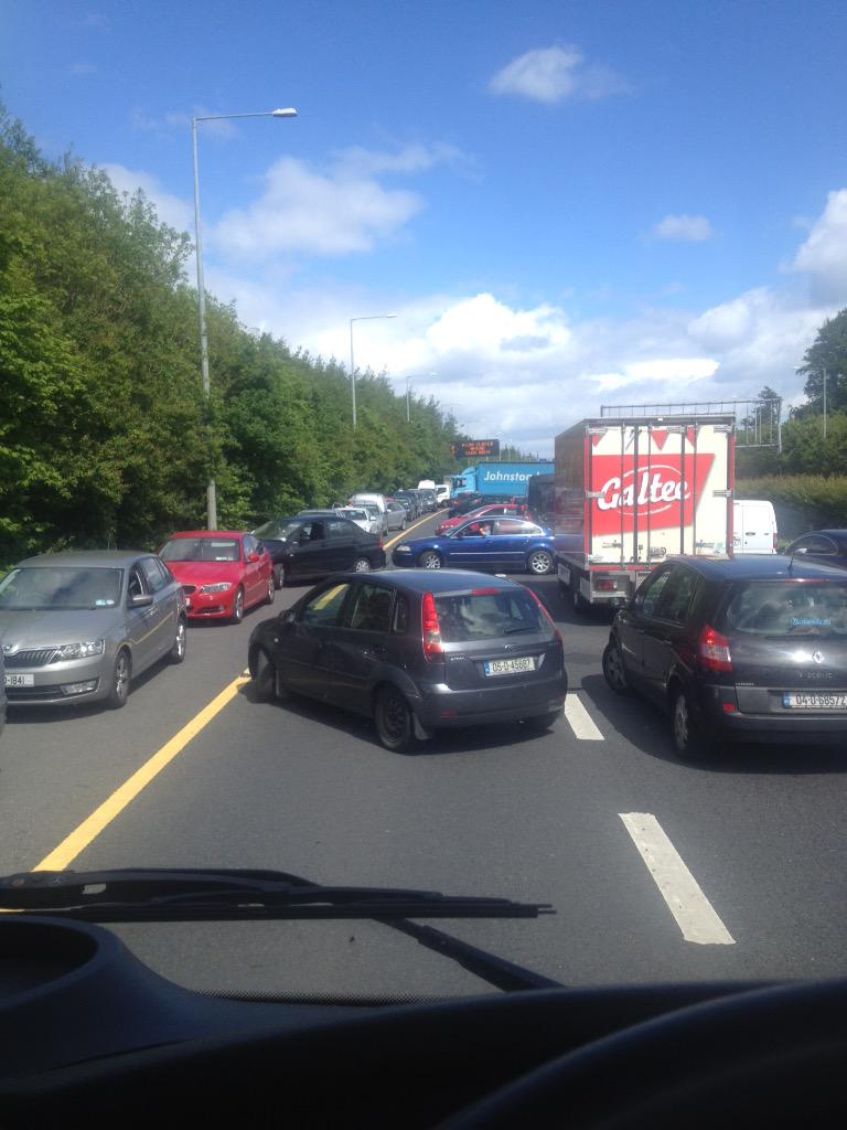 robertdutton's tweet image. Current conditions on the n11 following collision @aaroadwatch
