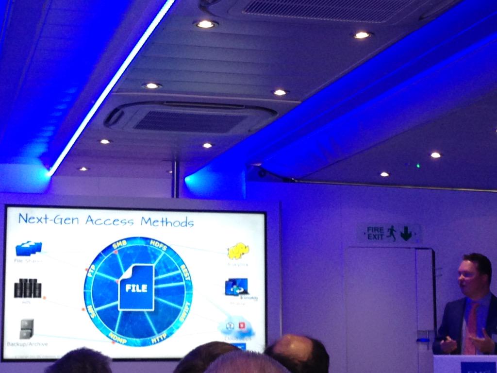 wbruninx's tweet photo. One stop shop for Next-Gen Access Methods and foundation of your #DataLake with #Isilon @SemperEta #Redefine #EMCTour http://t.co/TpFm2kzsLx